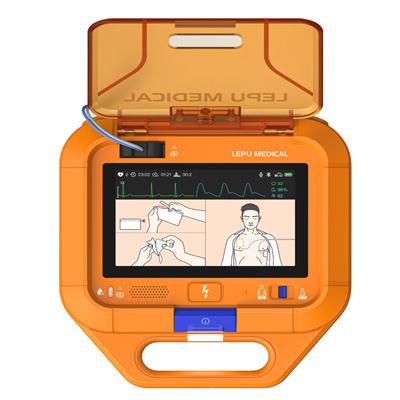 樂普醫(yī)療 半自動(dòng)體外除顫器LeAED B100便攜急救 帶屏幕